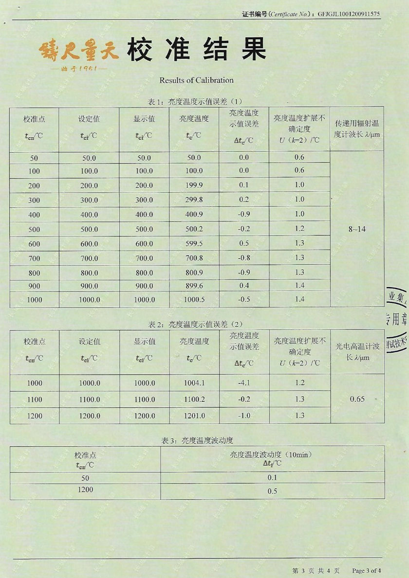 江蘇誠益達(dá)計量檢測有限公司-黑體輻射源