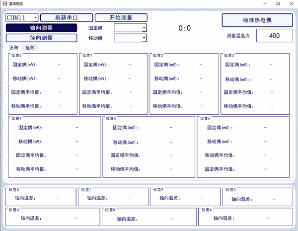 DY-JD熱電偶檢定爐溫場測試上位機(jī)軟件